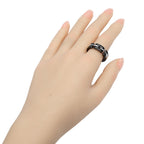 Chanel Ultra White Gold Ceramic Ring — view 2