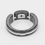 Chanel Ultra White Gold Ceramic Ring — view 5