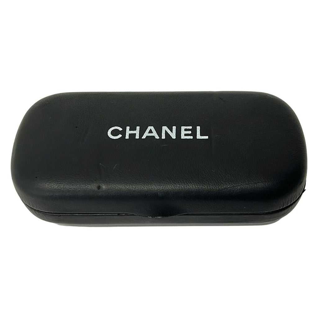 Chanel Sunglasses Black Brown CC Logo Eyewear — view 6