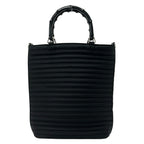 Gucci Handbag Bamboo Black Leather