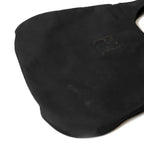 Fendi FF Logo Shoulder Bag Hobo Nylon Black — view 6