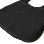 Fendi FF Logo Shoulder Bag Hobo Nylon Black — view 5