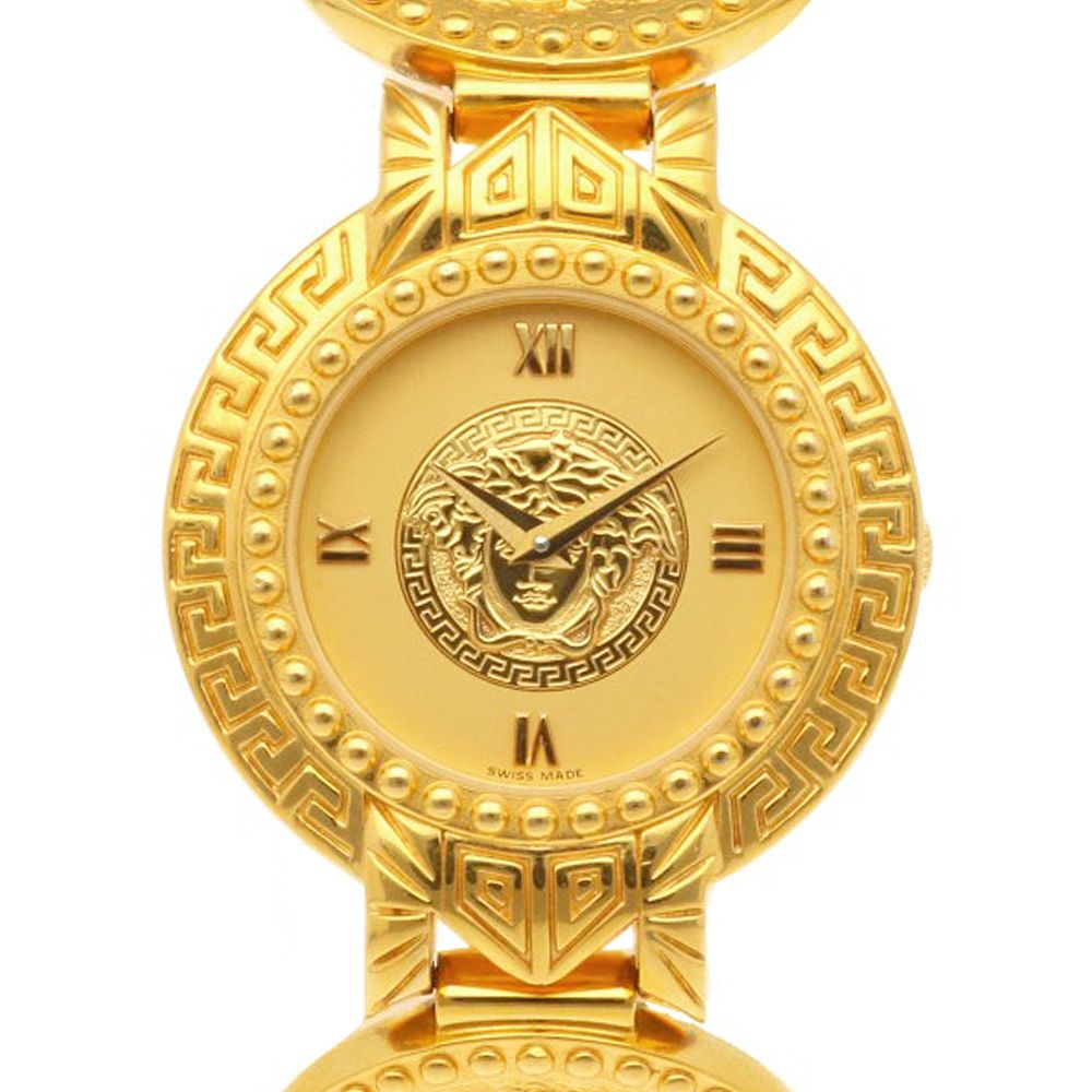 Versace Watch Quartz Gold