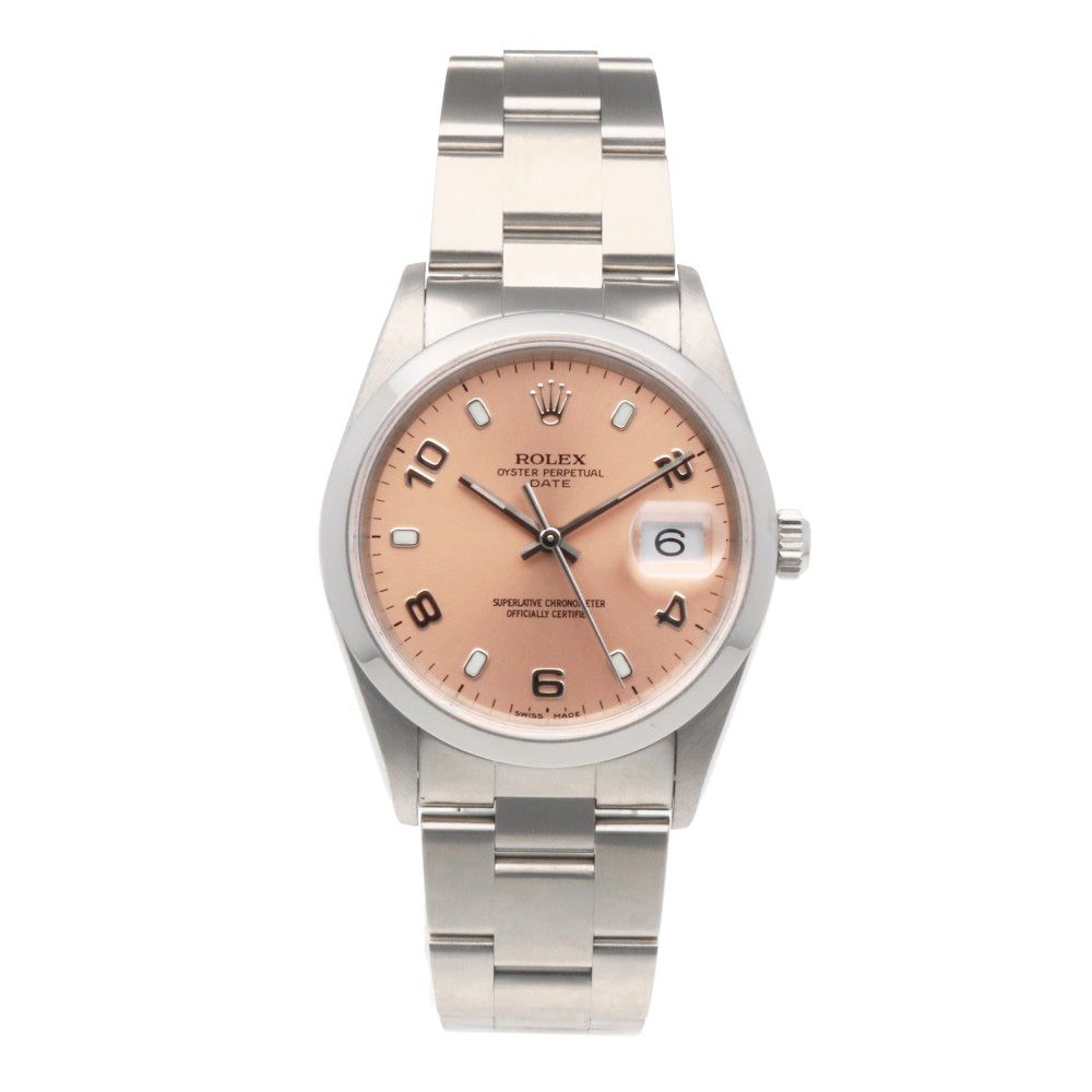 Rolex Date Oyster Perpetual Watch Stainless Steel Automatic Winding Overhauled — view 8