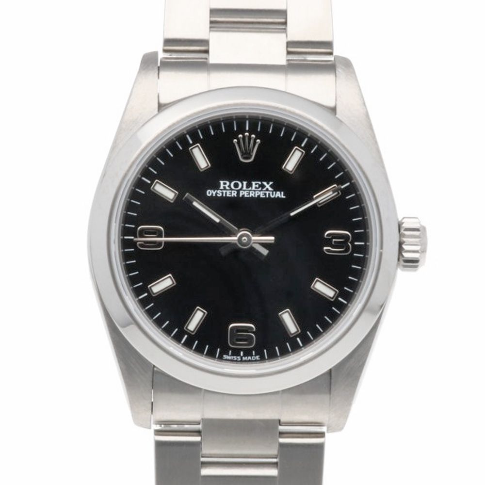 Rolex Oyster Perpetual Watch Stainless Steel Automatic Winding Overhauled