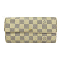 Louis Vuitton Wallet Damier Portefeuille Sarah Nm2 Azur