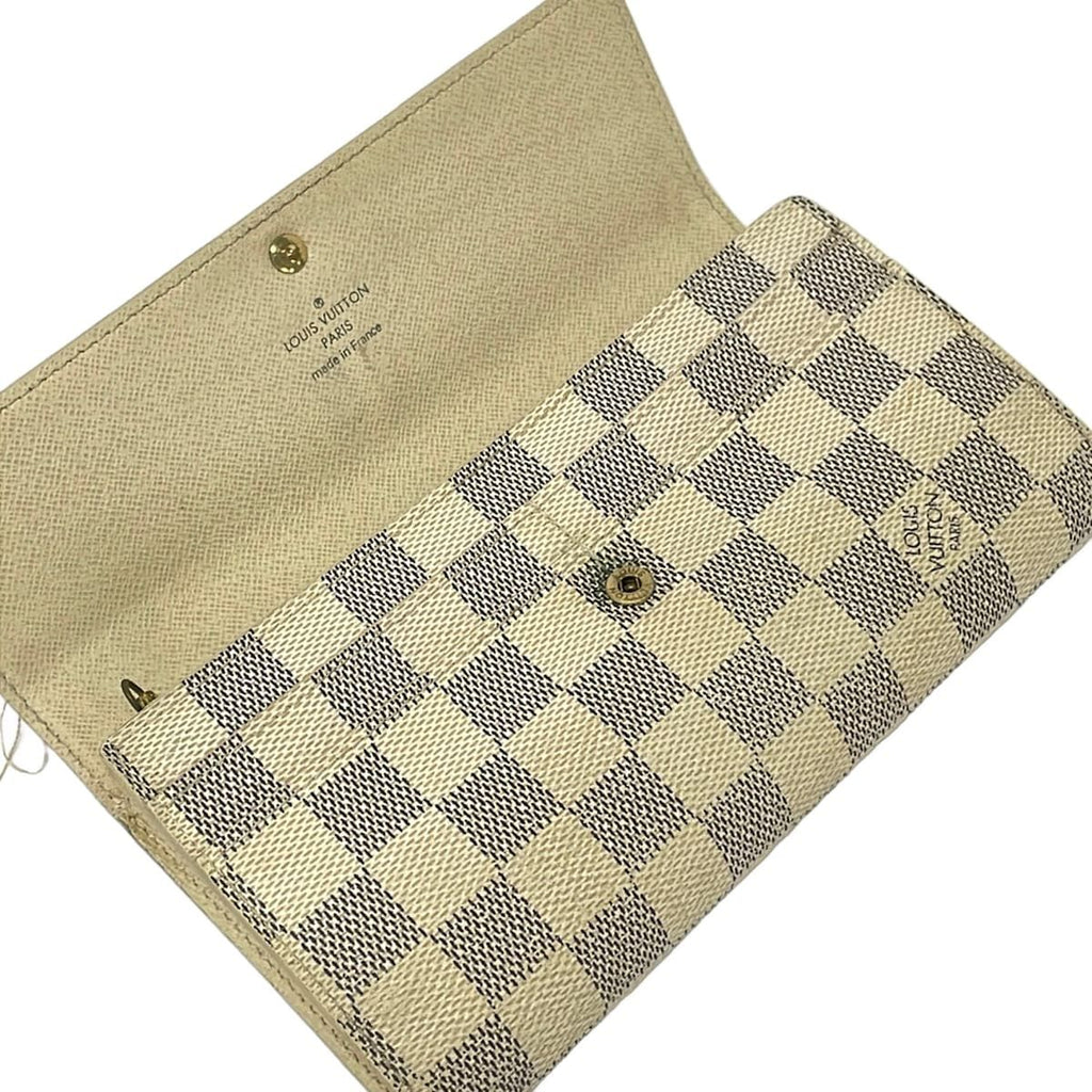 Louis Vuitton Wallet Damier Portefeuille Sarah Nm2 Azur — view 3