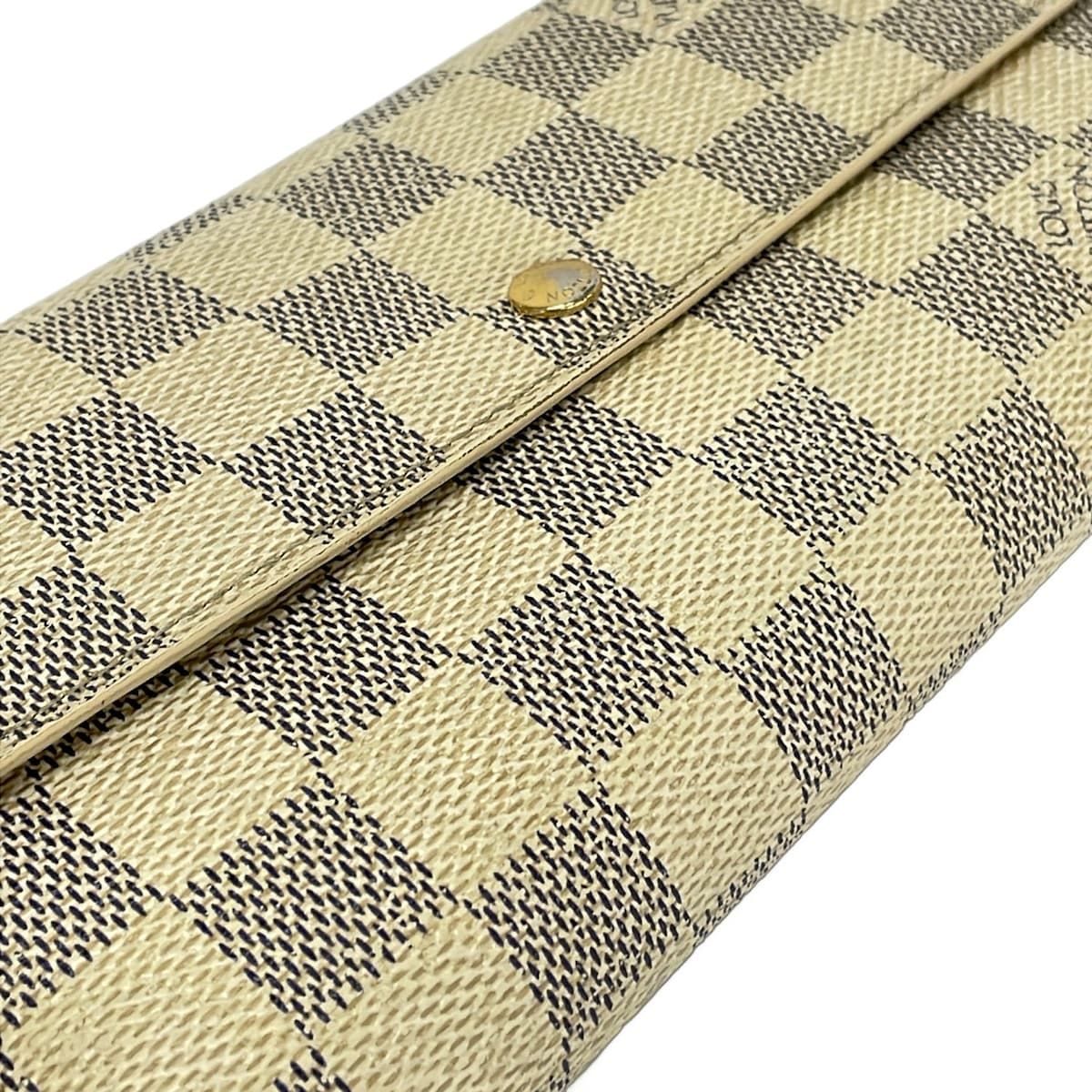 Louis Vuitton Wallet Damier Portefeuille Sarah Nm2 Azur — view 8