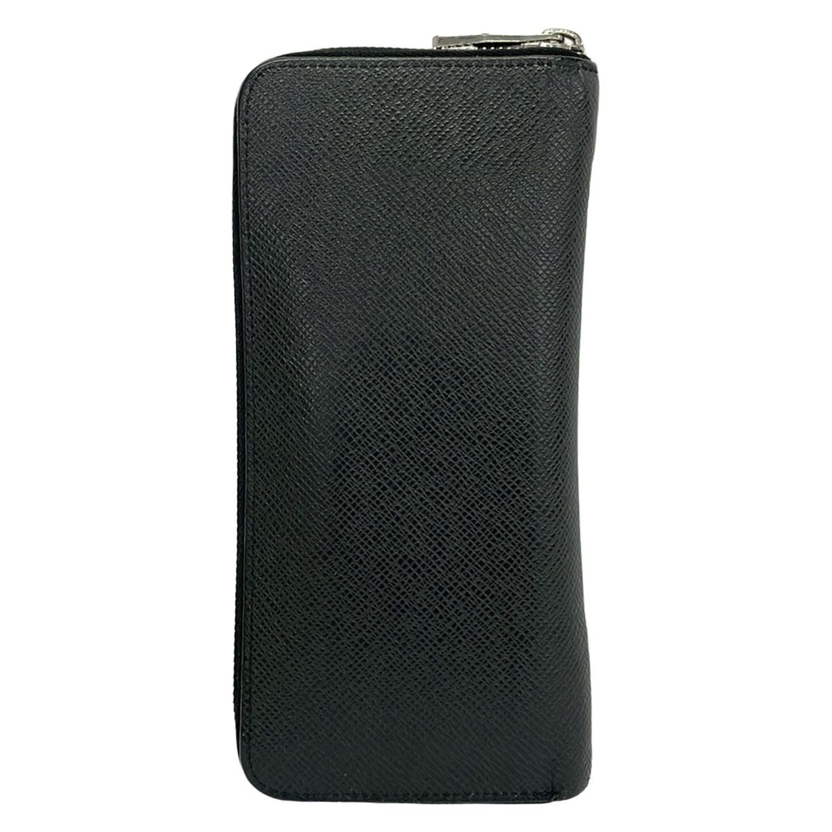 Louis Vuitton Wallet Taiga Zippy Vertical Ardoise Initial Leather — view 2