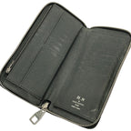 Louis Vuitton Wallet Taiga Zippy Vertical Ardoise Initial Leather — view 3