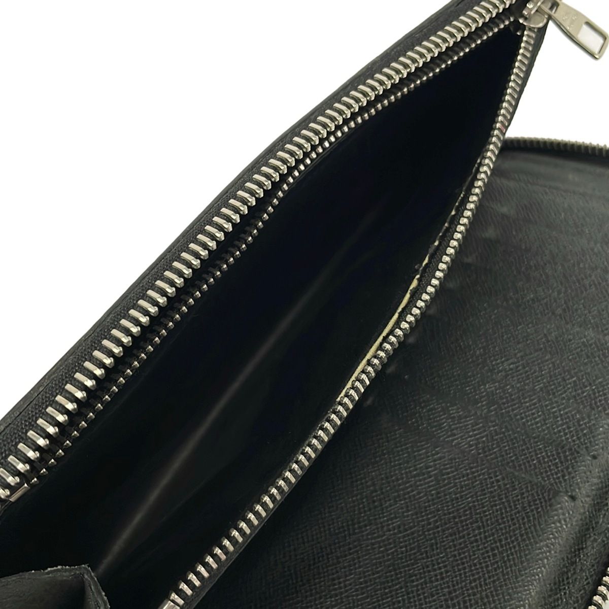 Louis Vuitton Wallet Taiga Zippy Vertical Ardoise Initial Leather — view 4