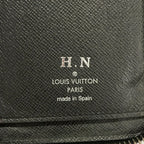 Louis Vuitton Wallet Taiga Zippy Vertical Ardoise Initial Leather — view 5