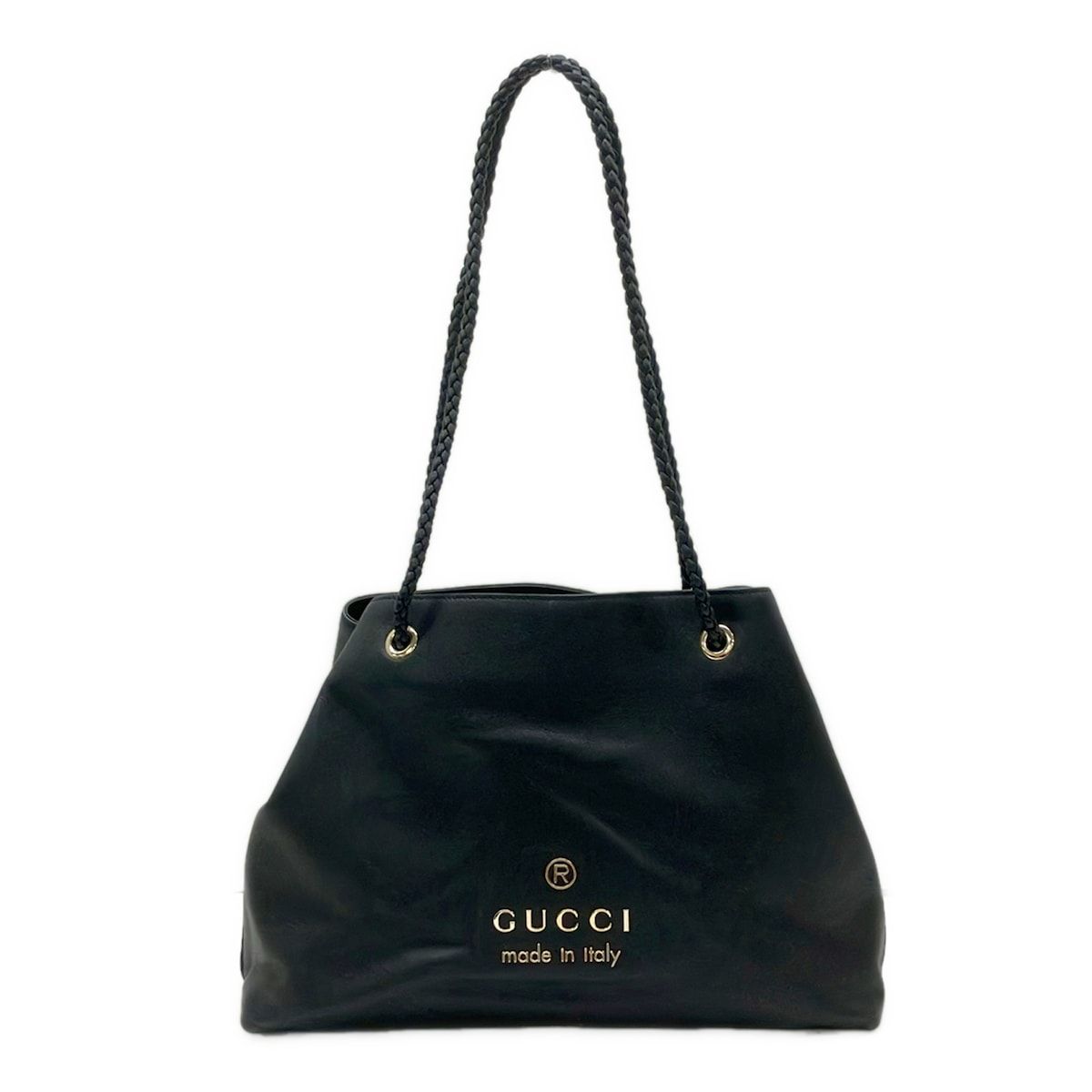 Gucci Tote Black Leather