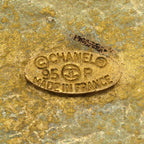 Chanel CC Logo Vintage Gold Plated Brooch — view 5