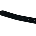 Gucci Belt 75 30 Black Gold Double Leather — view 6