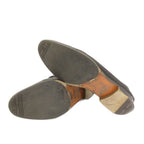 Hermes Loafers Shoes Logo Leather 41 Black — view 6