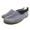 Hermes Slip on Shoes Espadrilles Suede 41 Light Blue