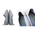 Hermes Slip on Shoes Espadrilles Suede 41 Light Blue — view 9
