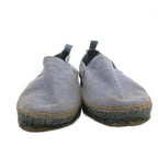 Hermes Slip on Shoes Espadrilles Suede 41 Light Blue — view 4