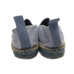 Hermes Slip on Shoes Espadrilles Suede 41 Light Blue — view 5