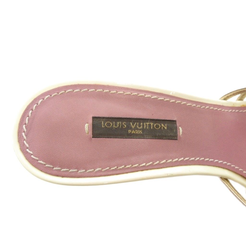 Louis Vuitton Sandals Monogram Strap Pin Heels Multicolor — view 7