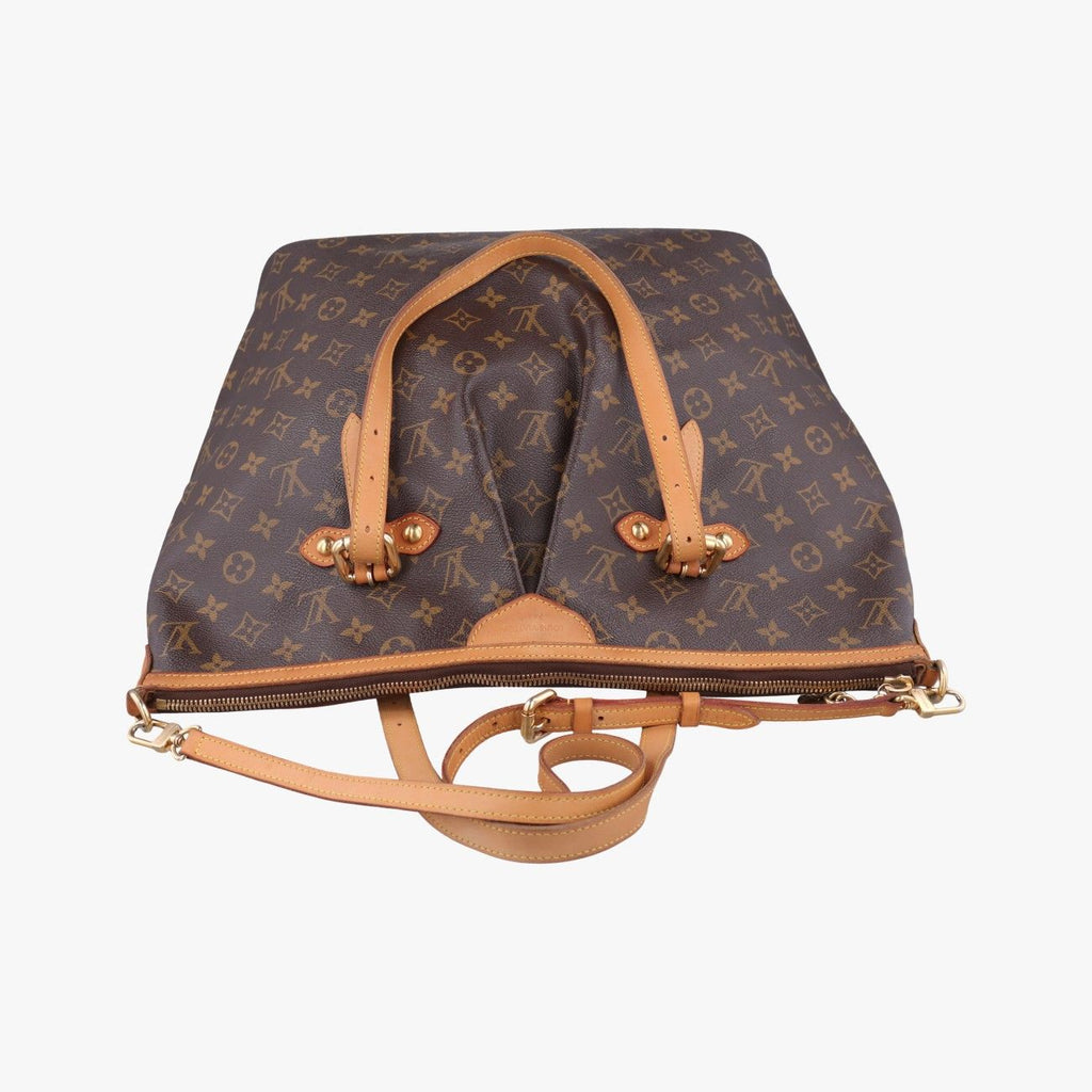 Louis Vuitton Palermo GM Monogram Brown Canvas Shoulder — view 8