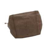 Saint Laurent Handbag Leather Logo Brown — view 4