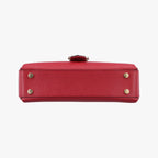 Gucci Interlocking Red Leather Shoulder — view 3