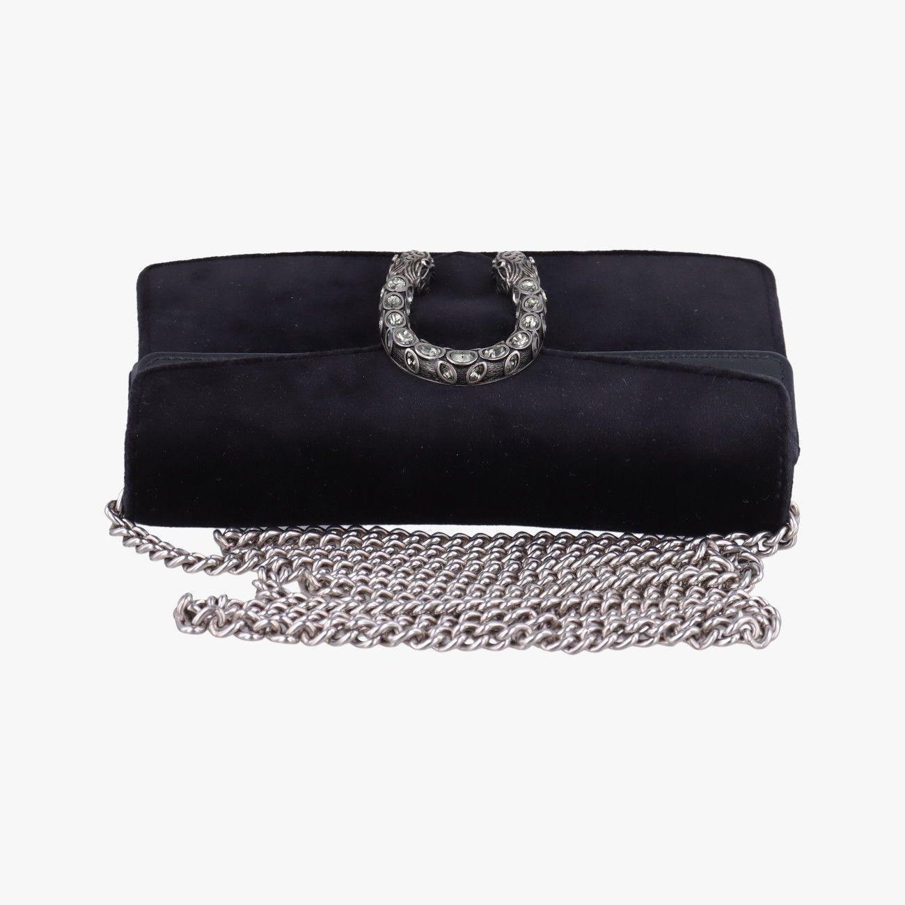 Gucci Dionysus Black Velour Leather Shoulder — view 8