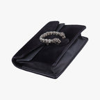 Gucci Dionysus Black Velour Leather Shoulder — view 5