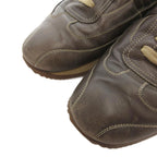 Hermes Quick Sneakers Low Cut Leather Brown — view 3