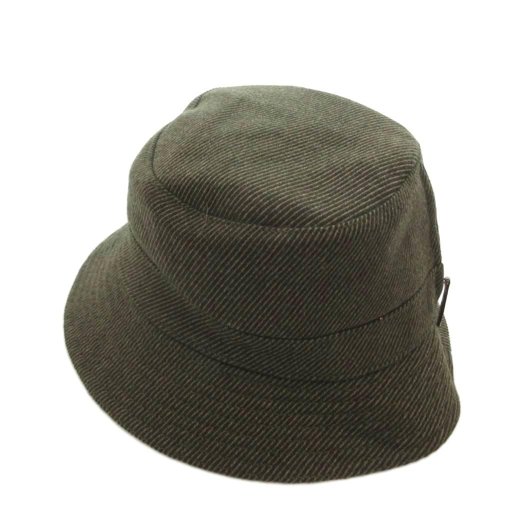 Hermes Motsch Hat Bakeha Hat Wool Zip Up 58 Khaki