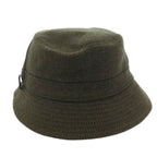 Hermes Motsch Hat Bakeha Hat Wool Zip Up 58 Khaki — view 4