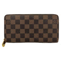 Louis Vuitton Wallet Damier Zippy Ebene