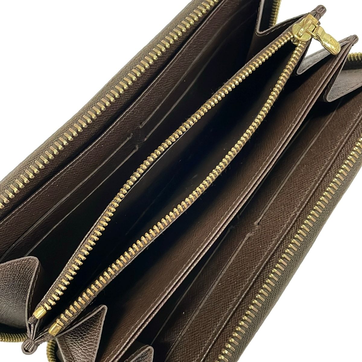 Louis Vuitton Wallet Damier Zippy Ebene — view 4