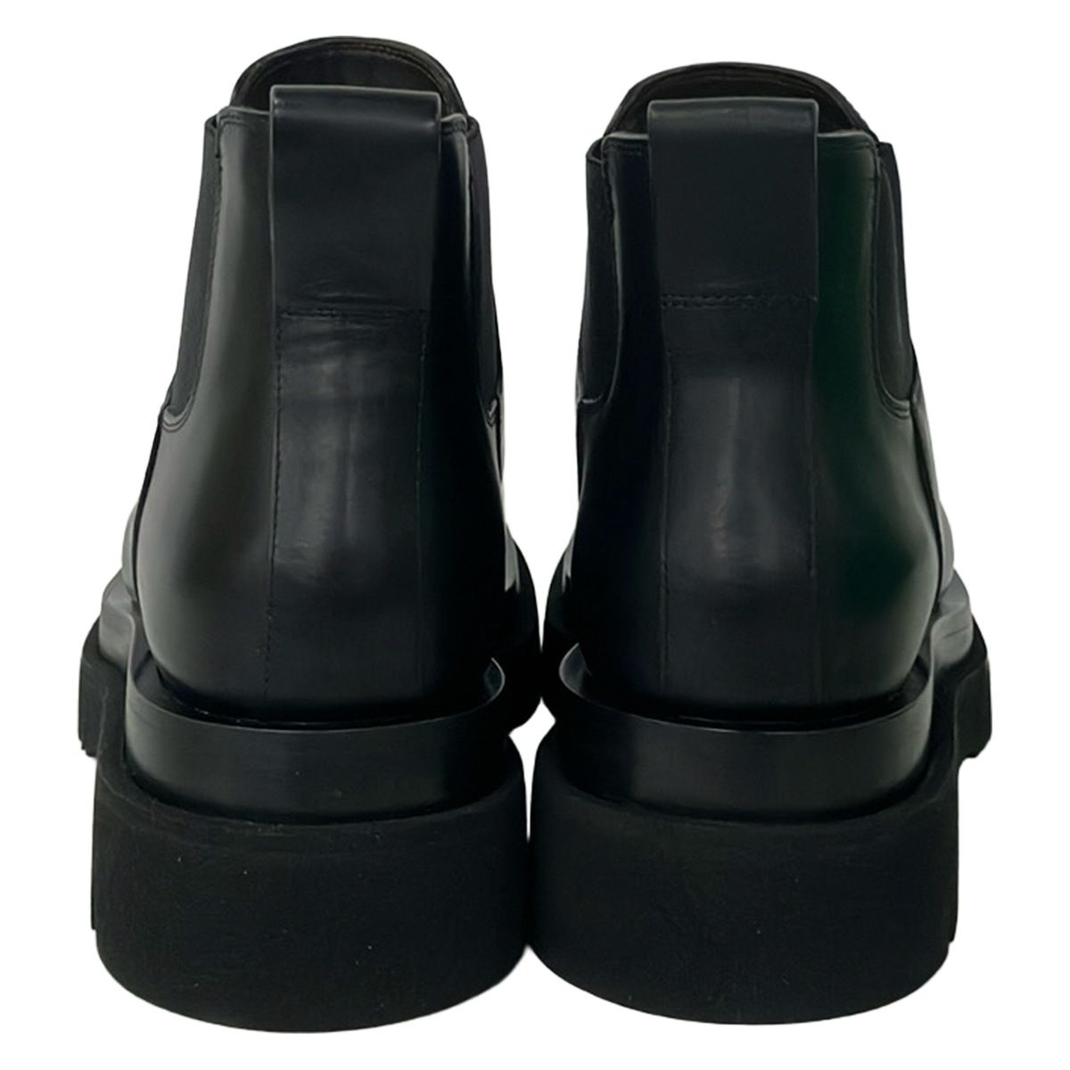 Bottega Veneta Short Boots 39 Black Side Gore Leather — view 3