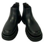Bottega Veneta Short Boots 39 Black Side Gore Leather — view 2