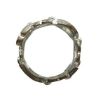 Dior Ring Logo Rhinestone Silver — view 6