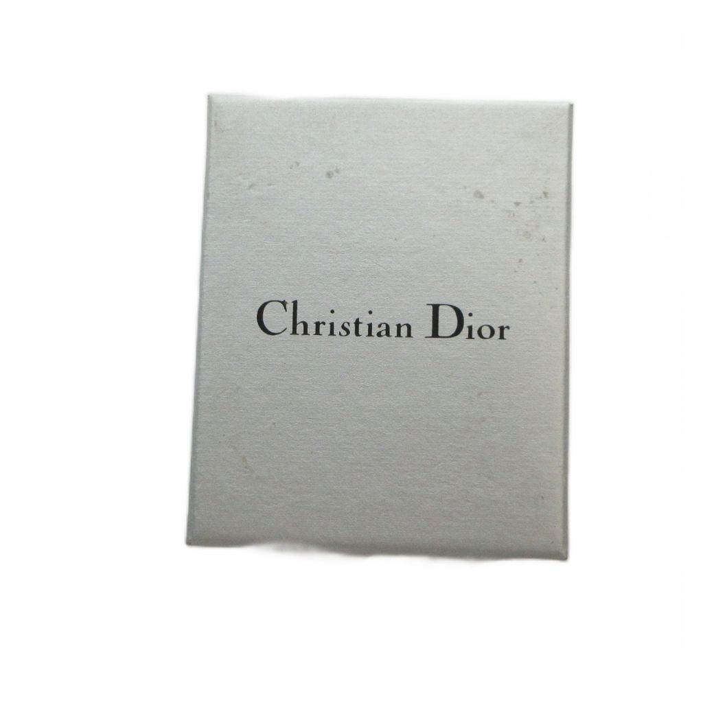Dior Pendant D Logo Rhinestone Silver — view 6