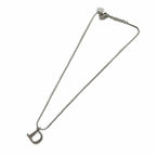 Dior Pendant D Logo Rhinestone Silver — view 3