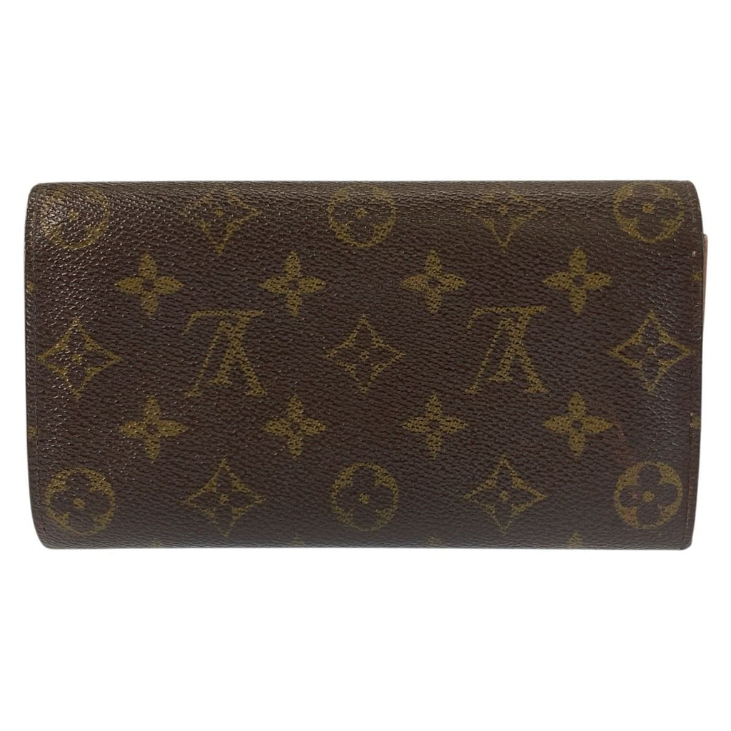 Louis Vuitton Monogram Pochette Porte-Monnaie Cles Brown — view 2
