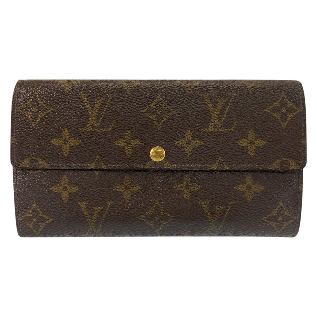 Louis Vuitton Monogram Pochette Porte-Monnaie Cles Brown