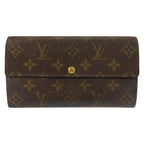 Louis Vuitton Monogram Pochette Porte-Monnaie Cles Brown