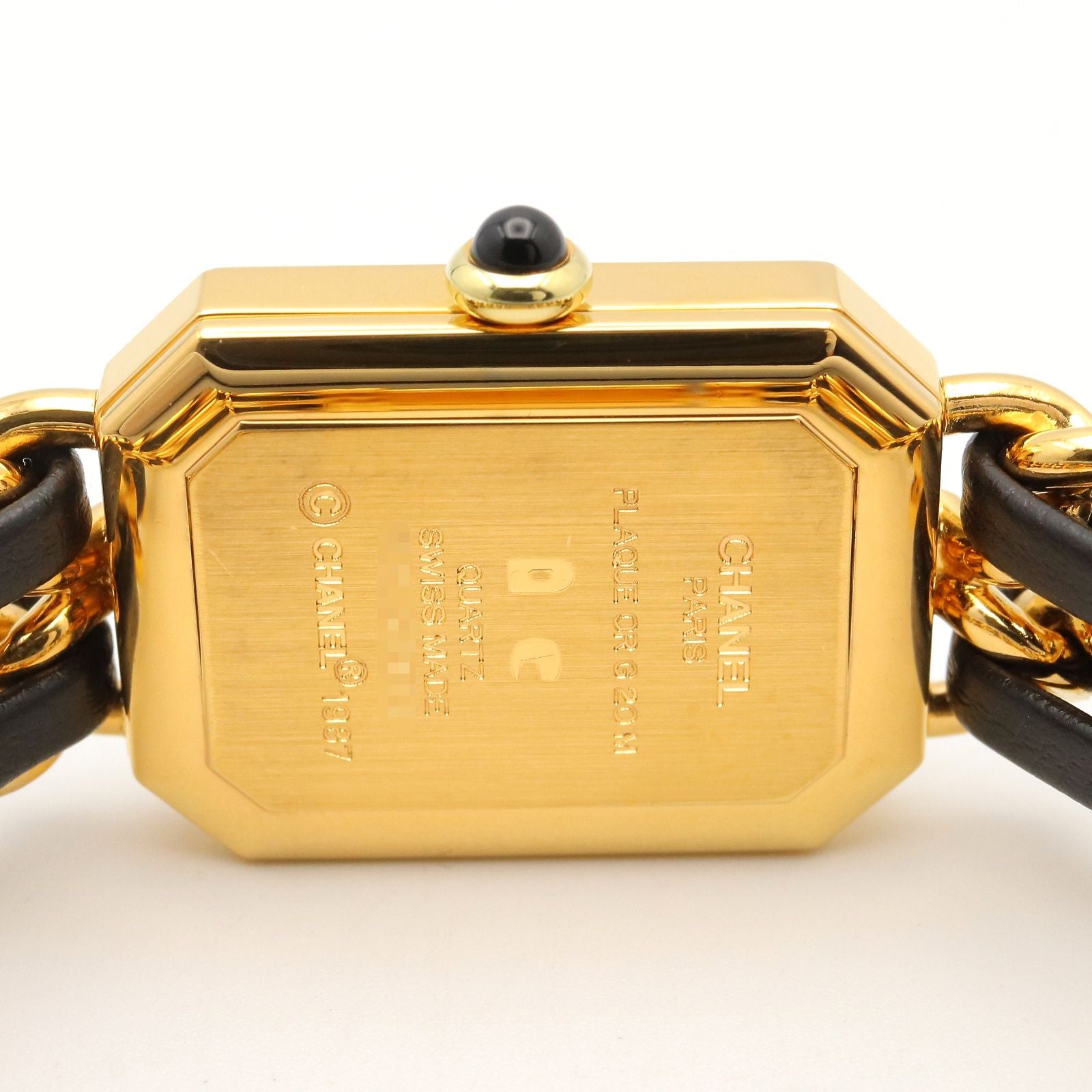 Chanel Watch Premiere M Black Leather — view 6