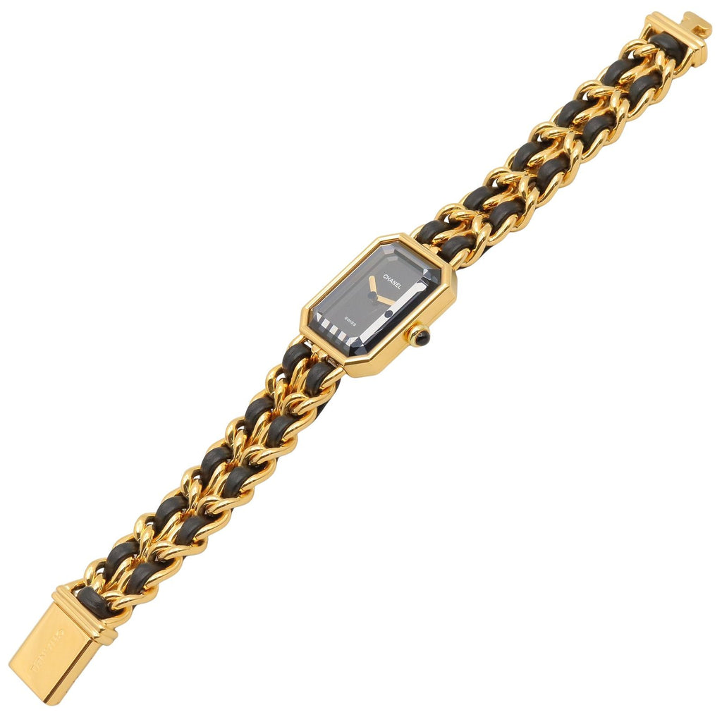 Chanel Watch Premiere M Black Leather — view 4