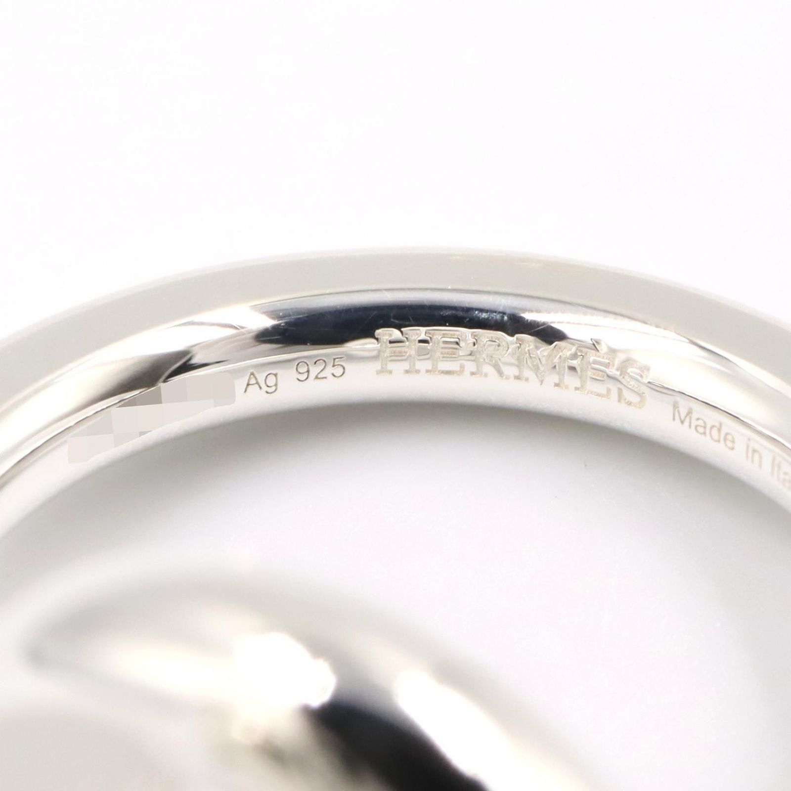 Hermes Ring Eshabe MM 925 Sterling Silver — view 4