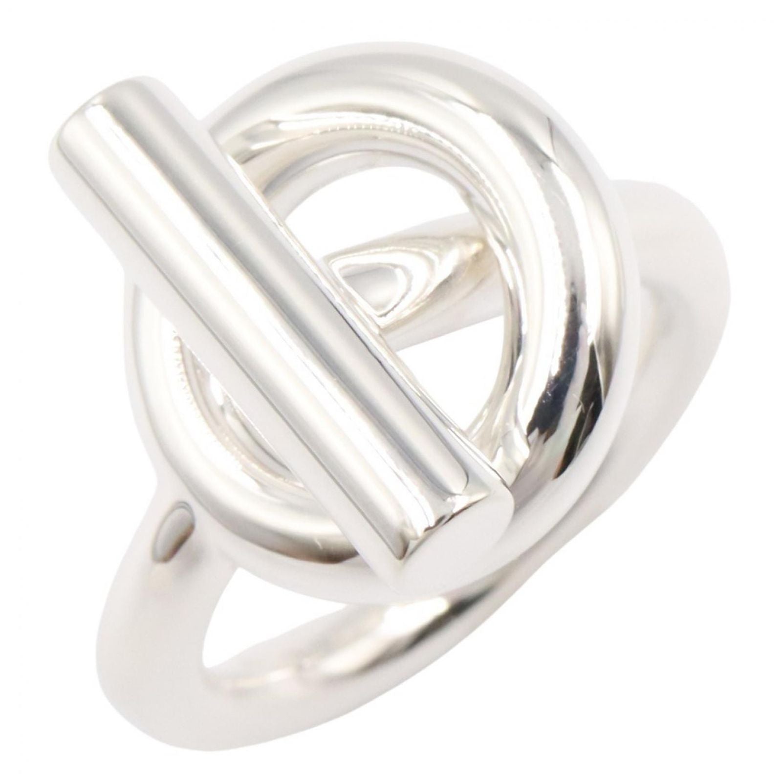 Hermes Ring Eshabe MM 925 Sterling Silver