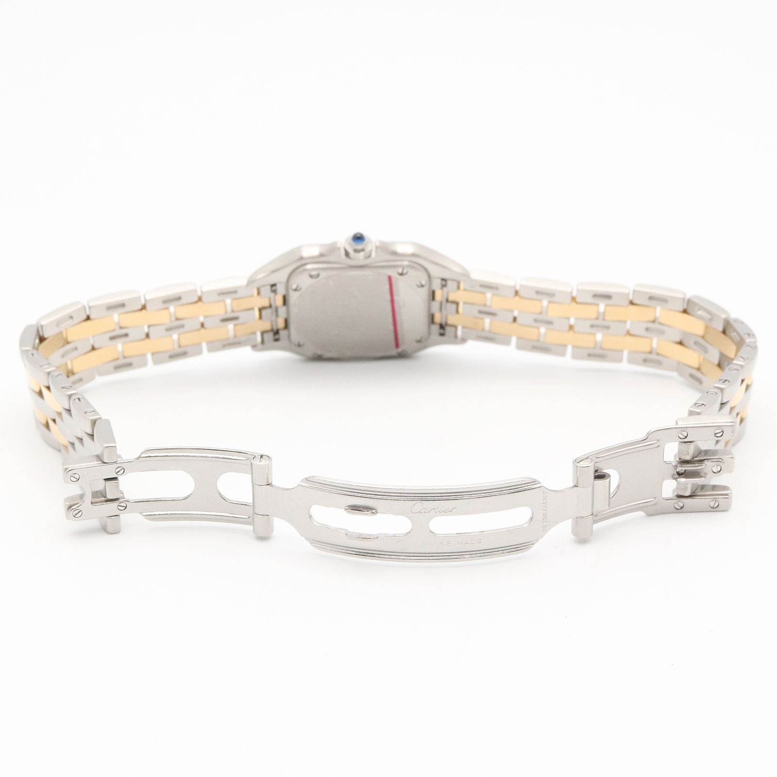 Cartier Watch Panthere SM 2 Row Ivory 18k Stainless Steel Panthel — view 4