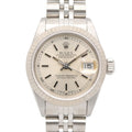 Rolex Datejust L Number Sil BA 18k White Gold Stainless Steel