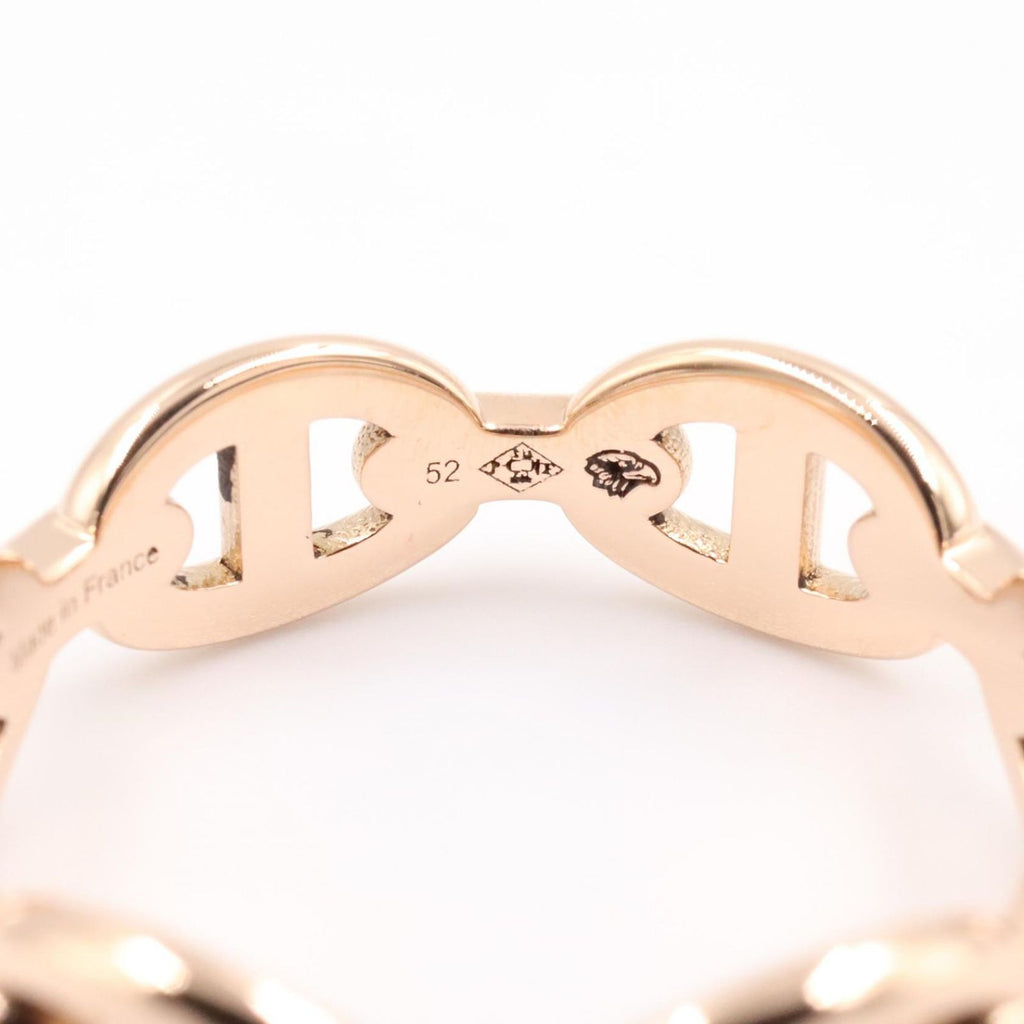 Hermes Ring Chaine D'ancre 18k Pink Gold — view 4